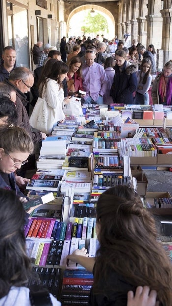 Celebración del Día del Libro en Salamanca