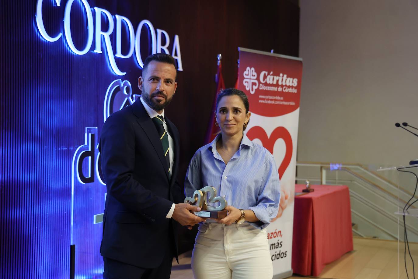 La entrega de los premios de Cáritas Córdoba, en imágenes