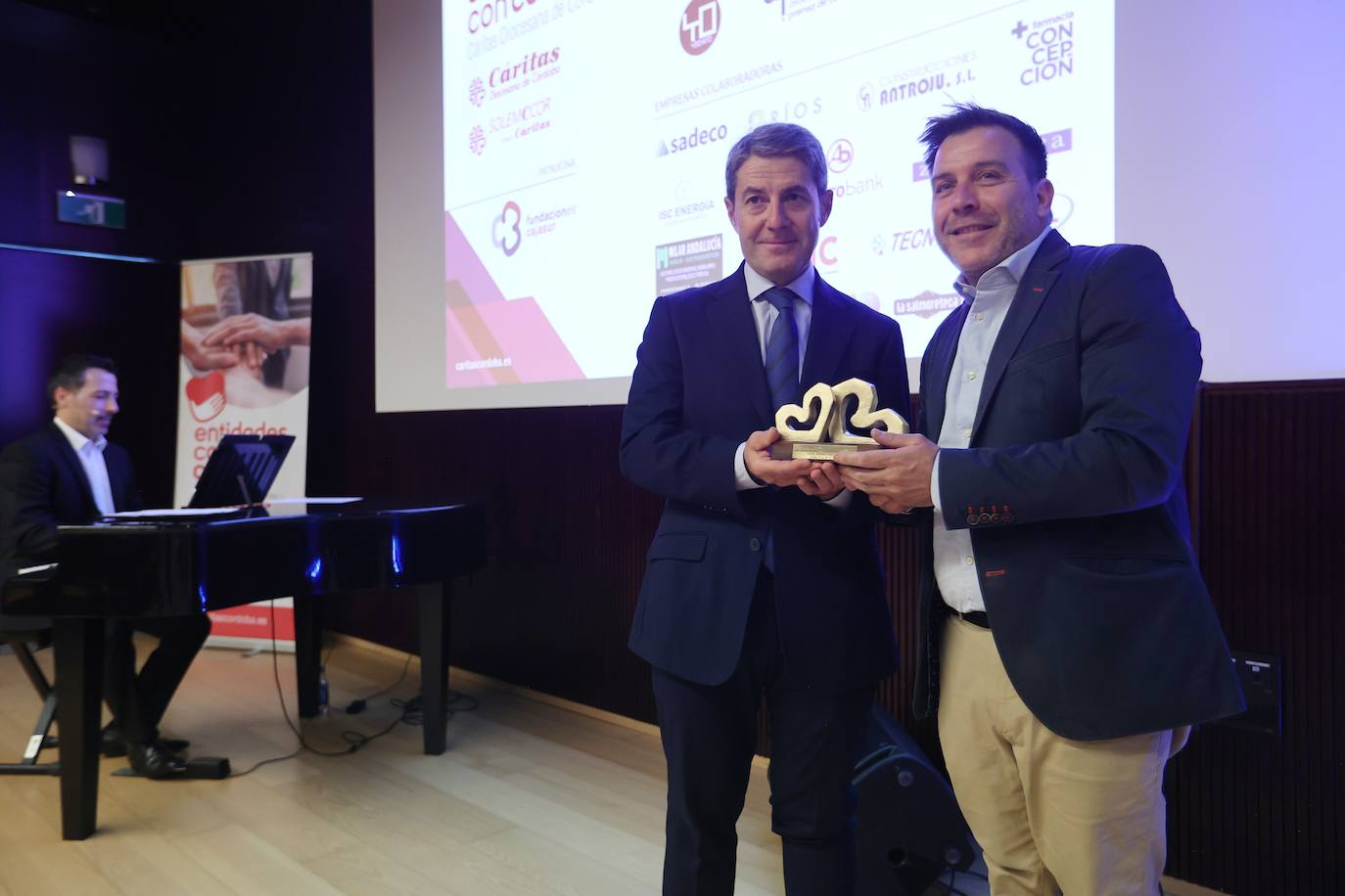 La entrega de los premios de Cáritas Córdoba, en imágenes