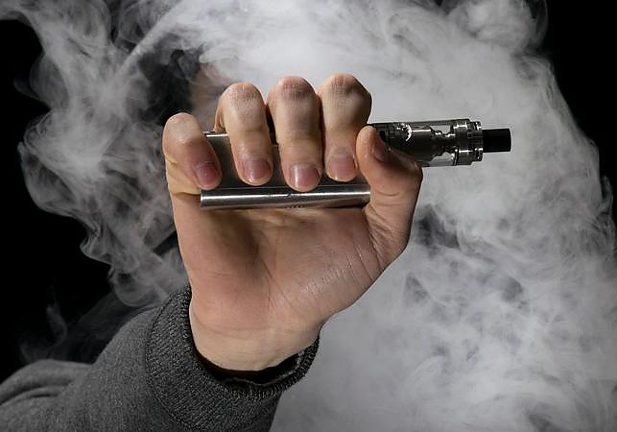 Imagen de archivo de un cigarrillo electrónico