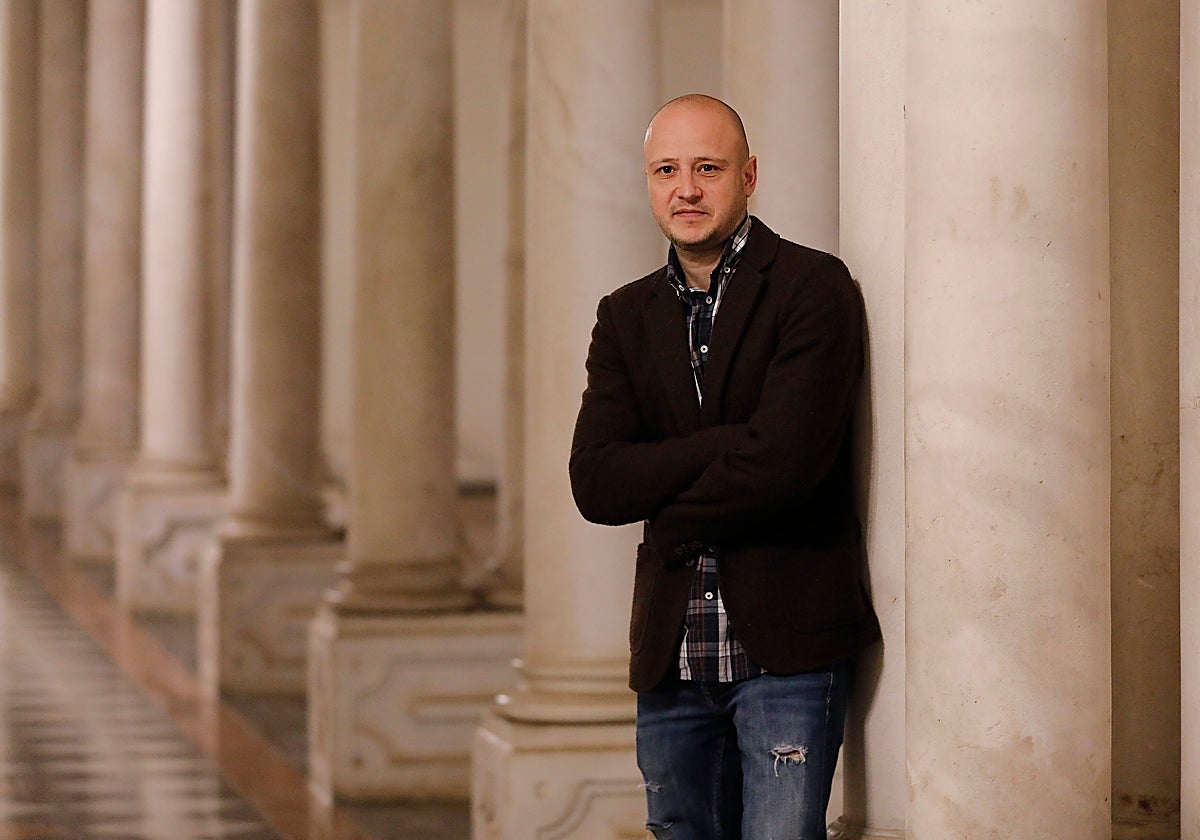 El palista Carlos Machado, en una entrevista con ABC