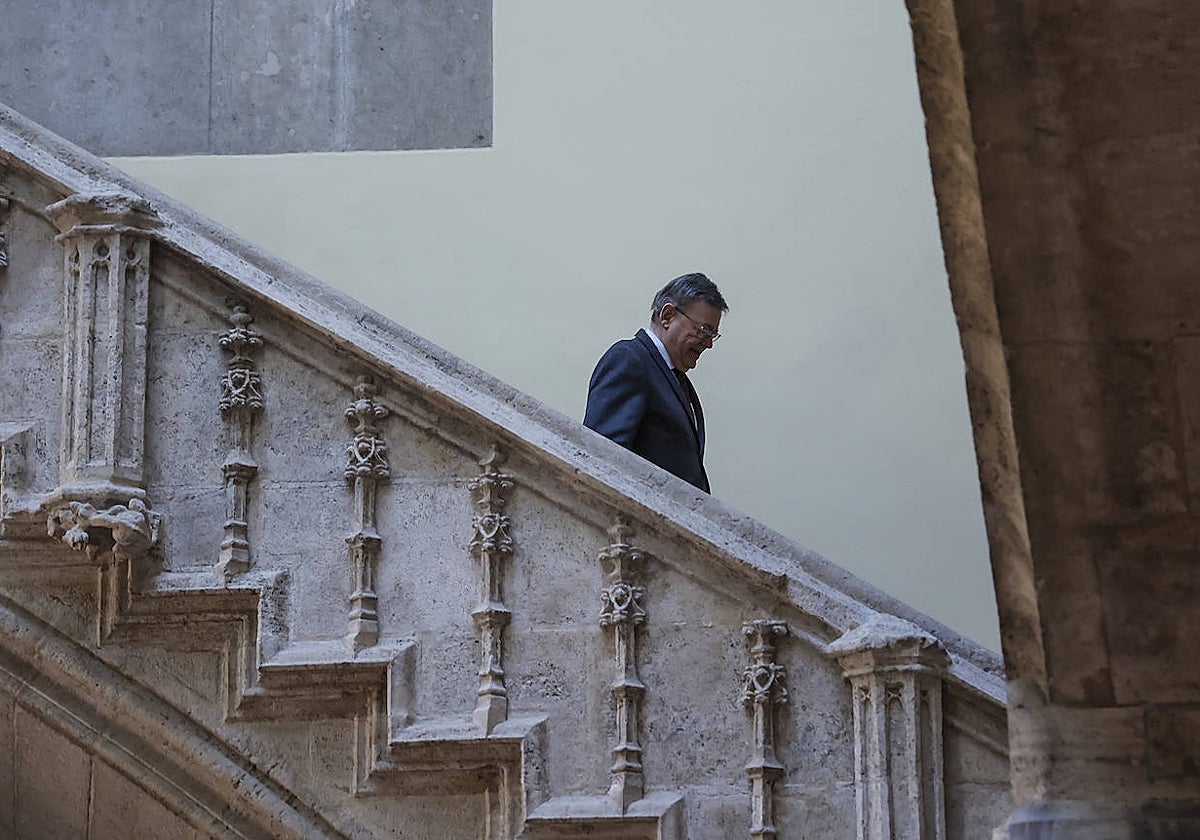 Imagen del presidente de la Generalitat, Ximo Puig