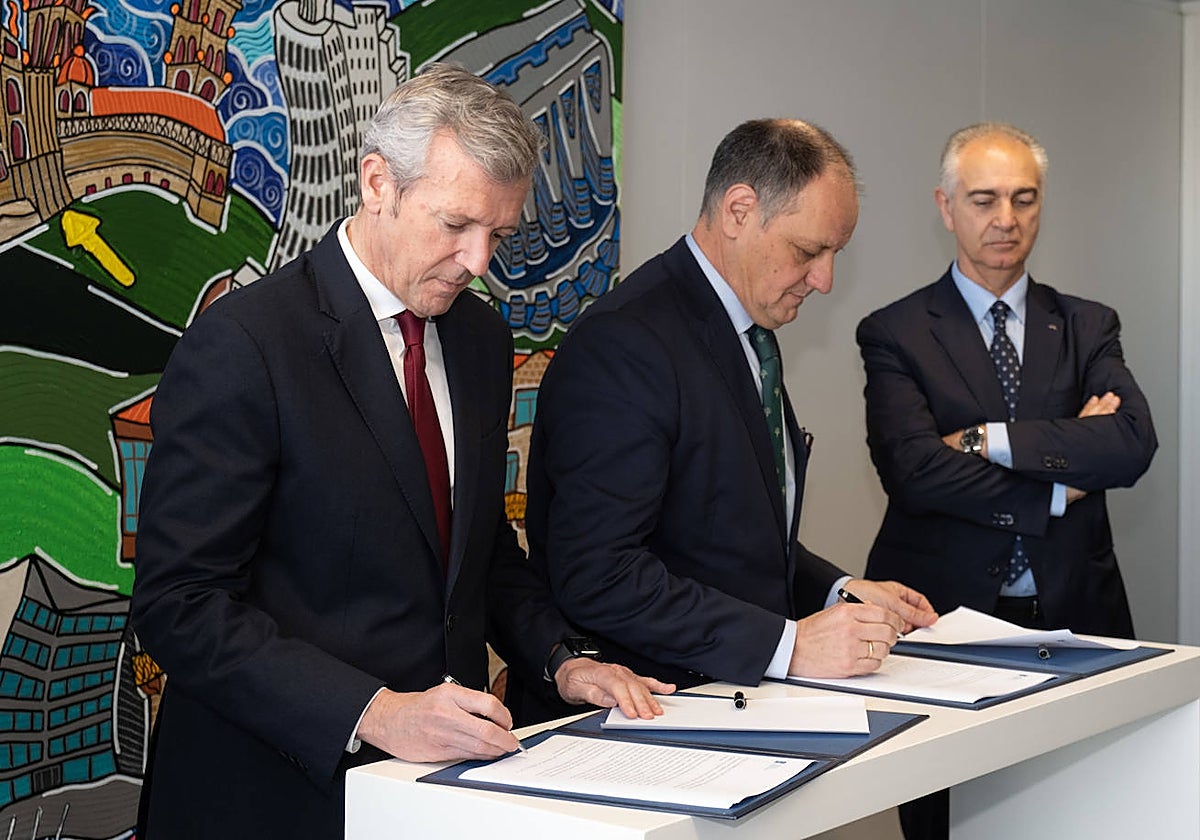 Firma este viernes, en Vigo, del acuerdo a dos bandas para el programa de avales hipotecarios para jóvenes