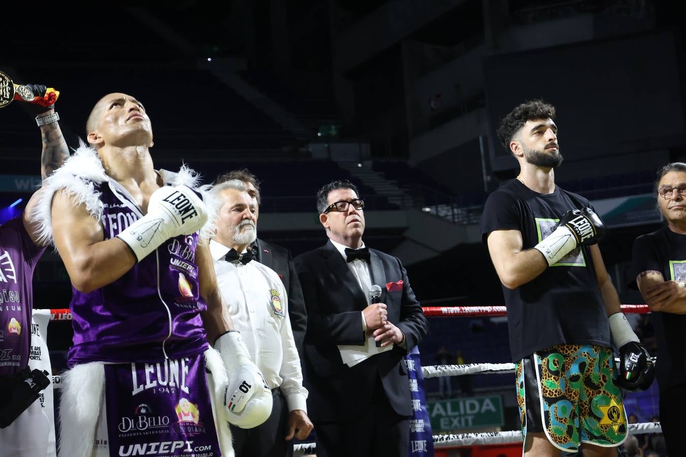 El combate ganador del cordobés José Luis Navarro &#039;El Cazador Jr.&#039; ante Ronny Landaeta, en imágenes