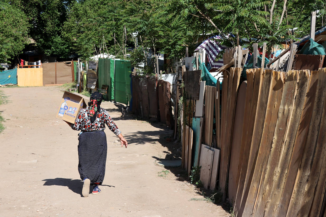 El poblado de chabolas del camino de Carbonell en Córdoba, en imágenes