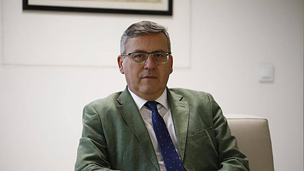 El juez Decano de Córdoba Miguel Ángel Pareja en el Decanato