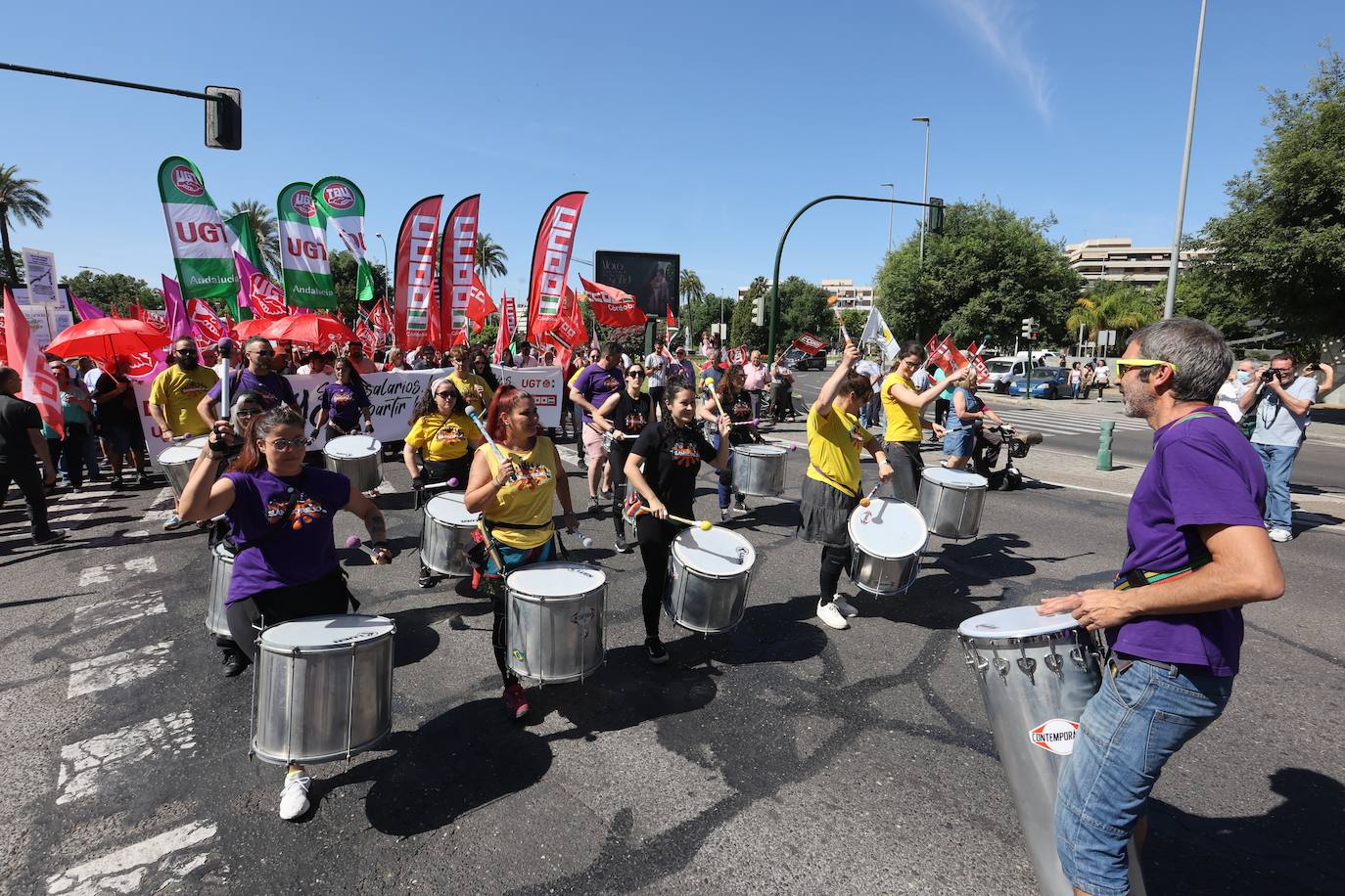 La manifestación del 1 de Mayo en Córdoba, en imágenes