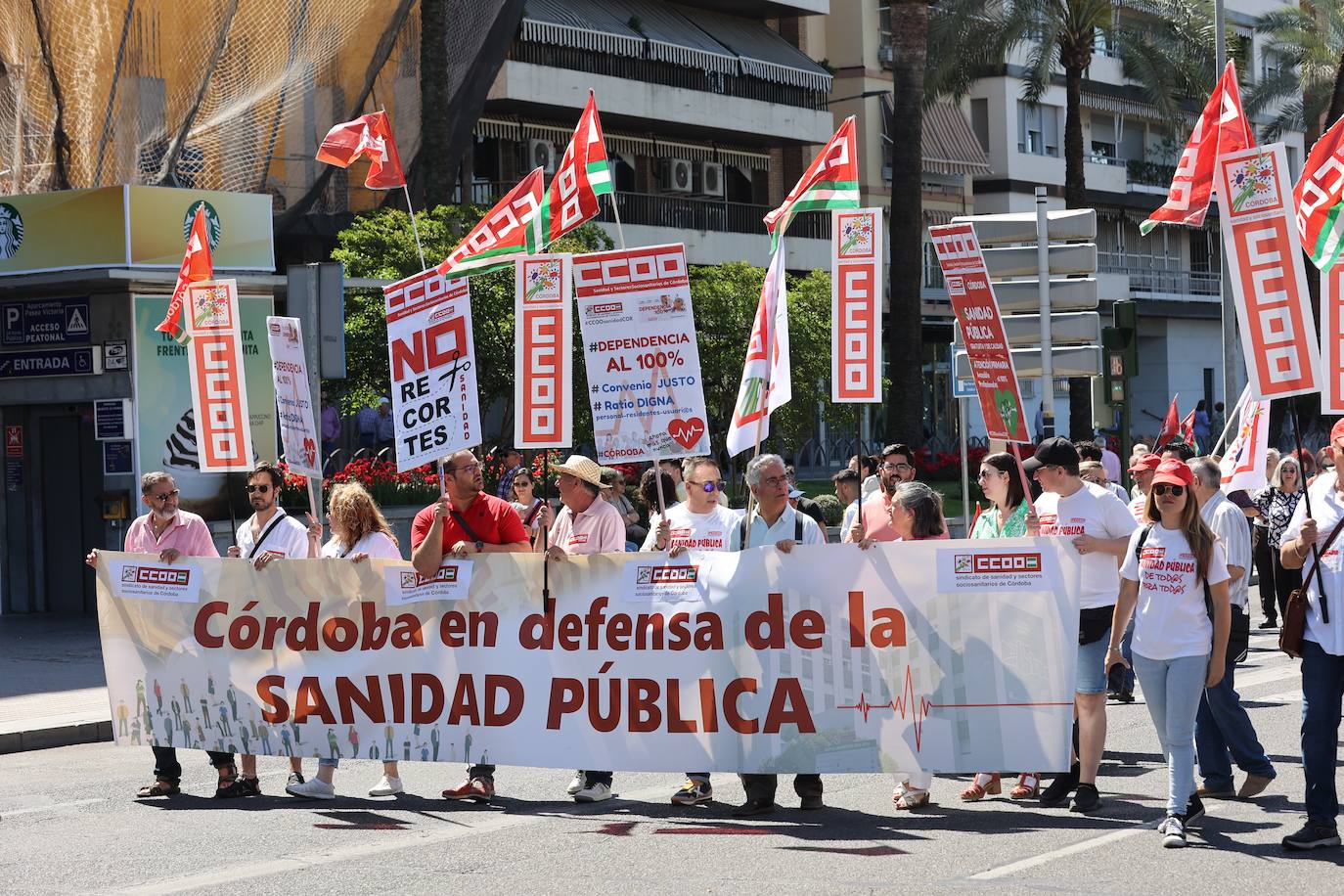 La manifestación del 1 de Mayo en Córdoba, en imágenes