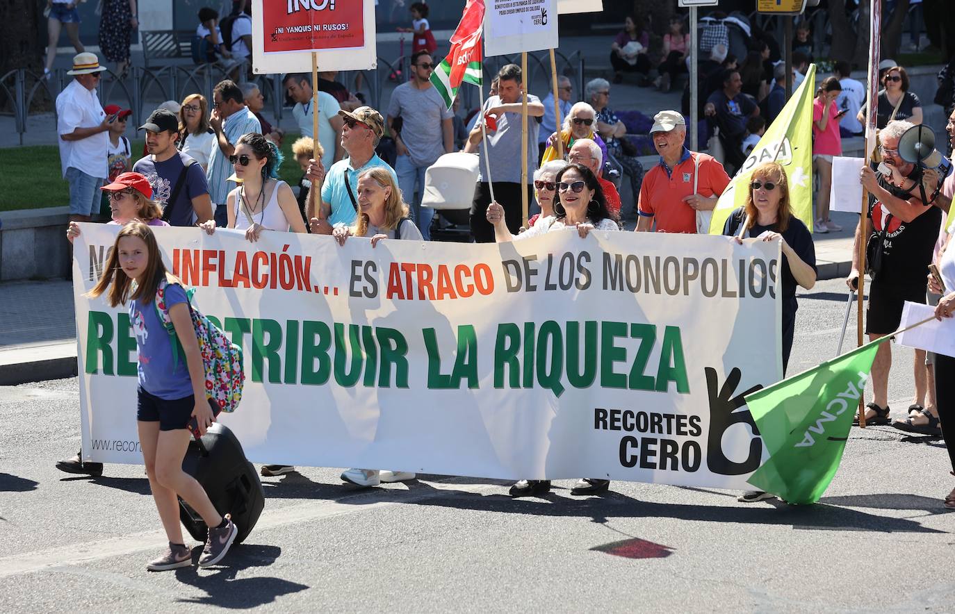 La manifestación del 1 de Mayo en Córdoba, en imágenes