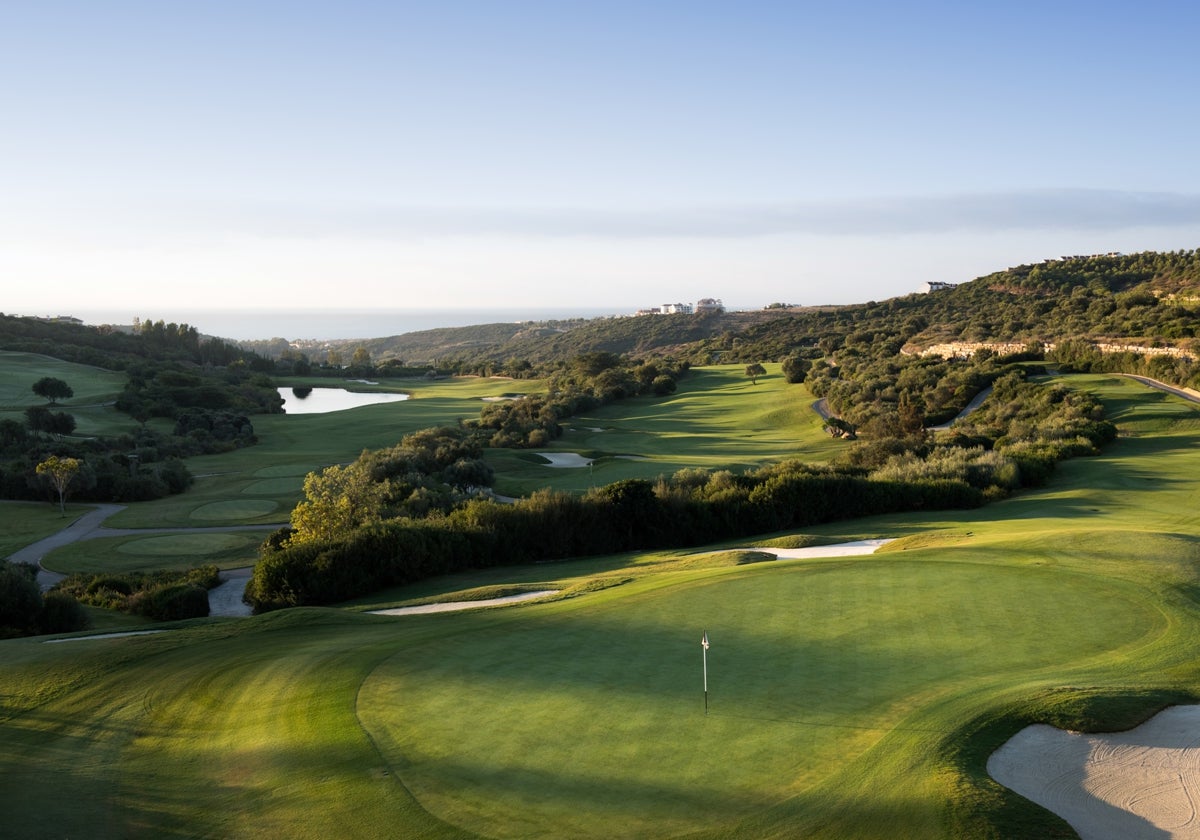 Campo de golf de Finca El Cortesín, regado con agua regenerada