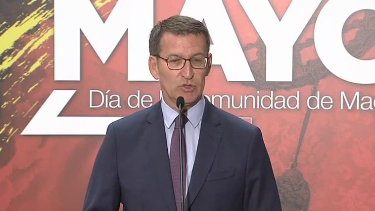 Feijóo: "Ante la falta de respeto institucional del Gobierno, debemos ser respetuosos"