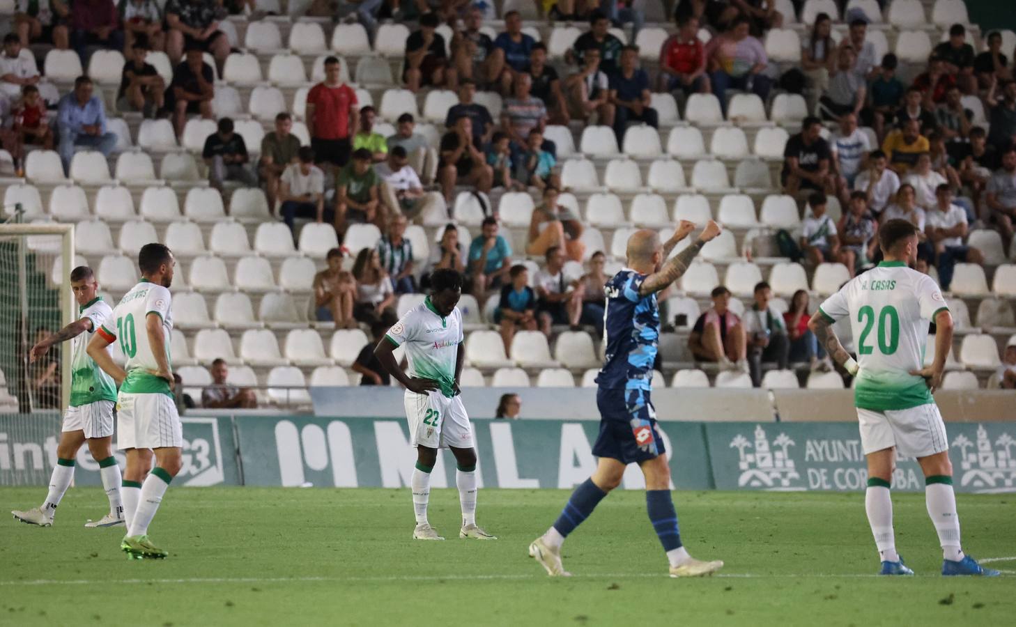 El frustrante Córdoba CF-Racing de Ferrol, en imágenes