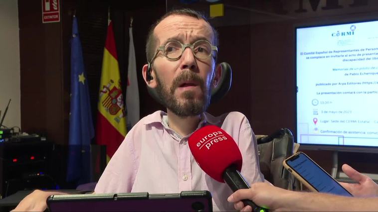 Echenique ve a Ayuso como "alumna aventajada del trumpismo"