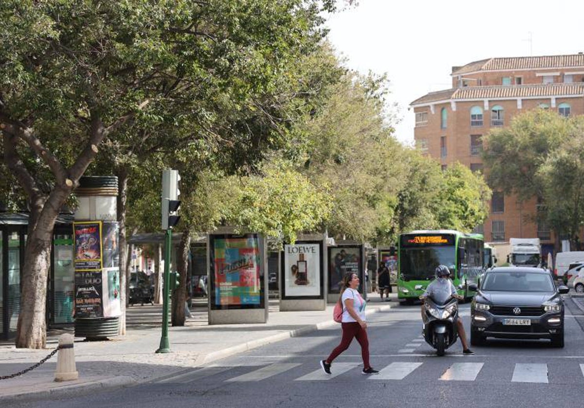 Plaza de Colón en la capital cordobesa