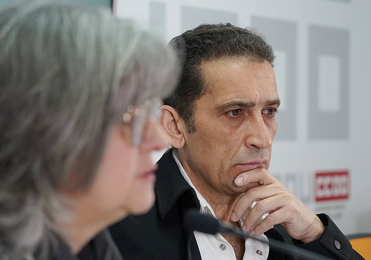 El secretario general de CCOO en Castilla y León, Vicente Andrés