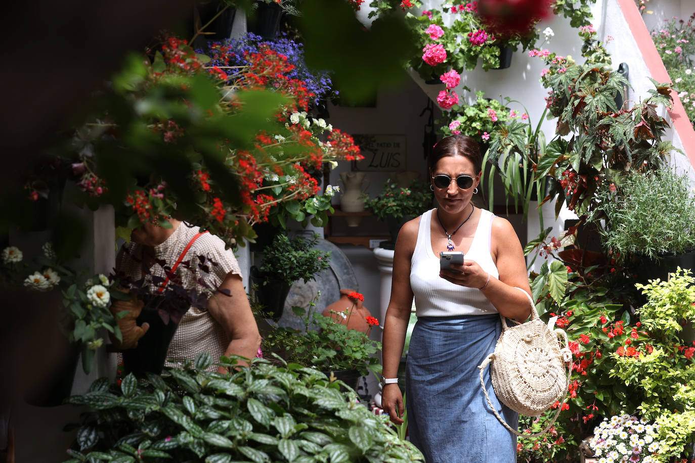 Patios de Córdoba 2023 | La exuberante ruta de San Basilio, en imágenes