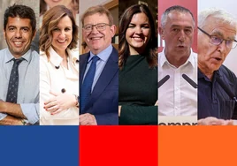 Las encuestas electorales para el 28M dan al PP el Gobierno en la ciudad de Valencia y le acercan a la Generalitat