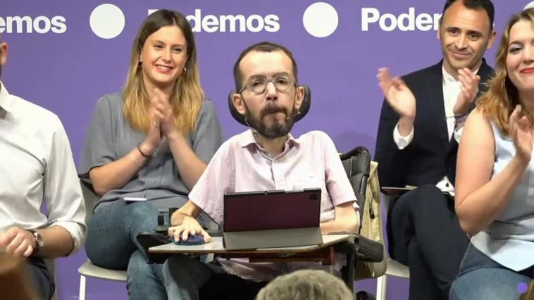 Echenique vuelve a calificar las acciones del BCE de "terrorismo monetario"