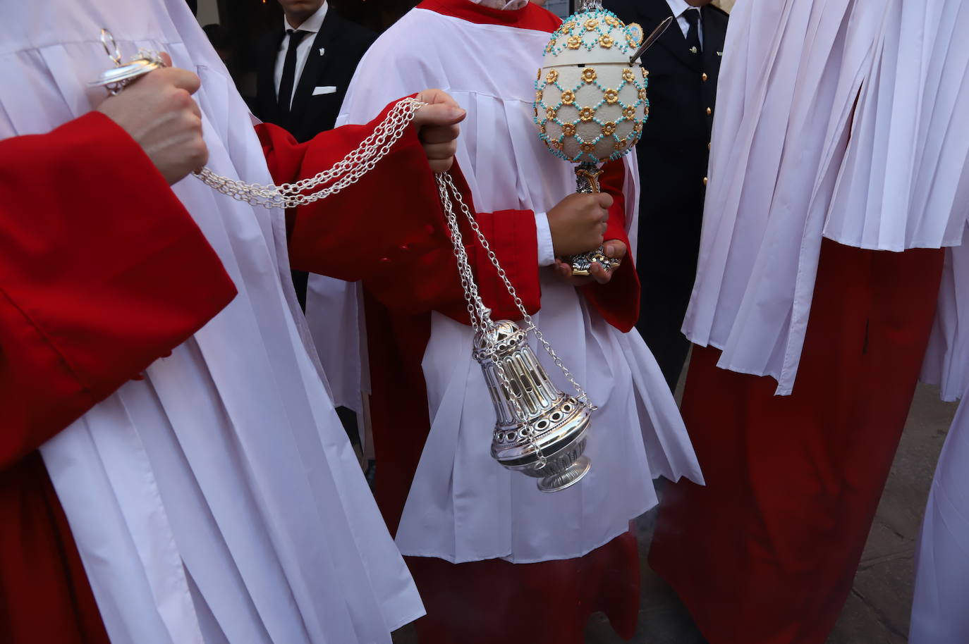 La procesión de San Rafael en rogativas por la lluvia en Córdoba, en imágenes