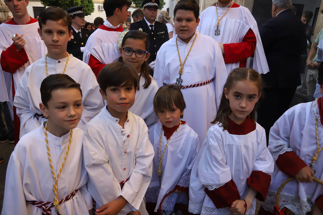 La procesión de San Rafael en rogativas por la lluvia en Córdoba, en imágenes