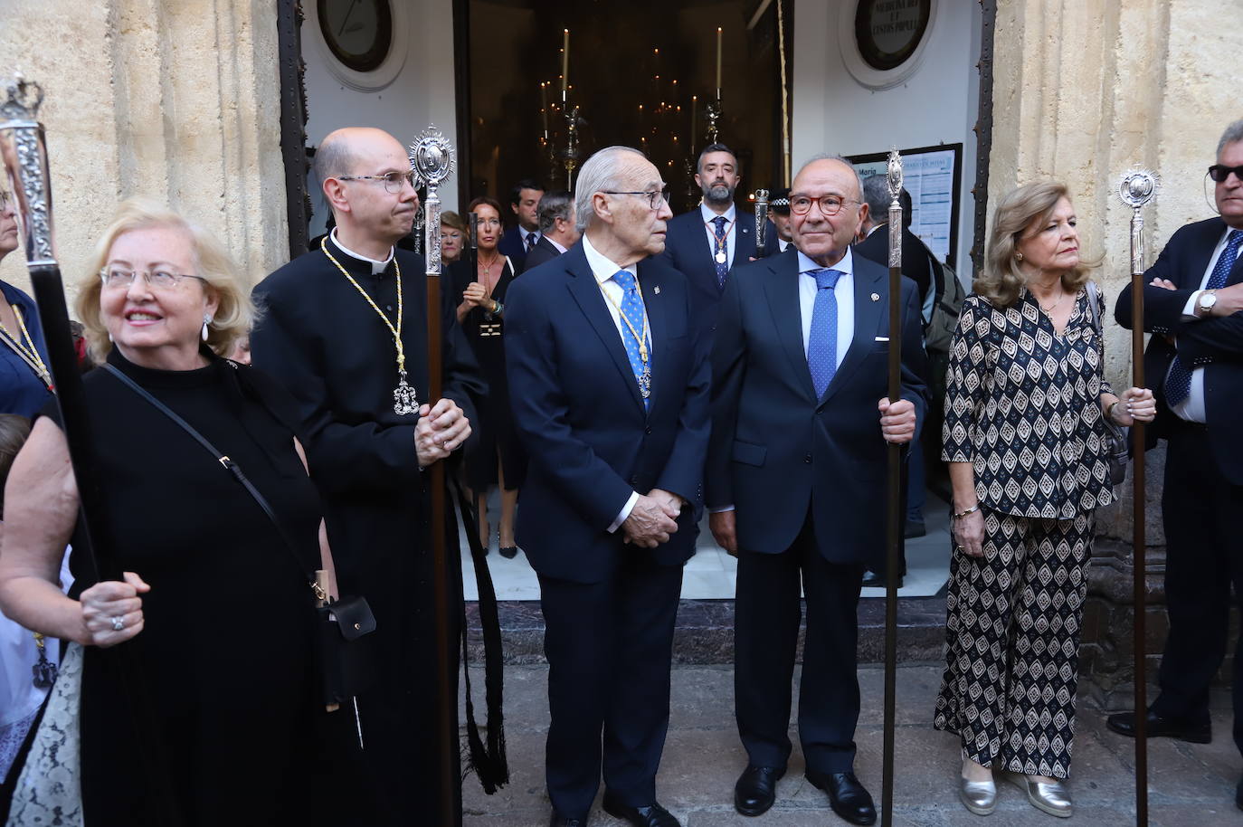 La procesión de San Rafael en rogativas por la lluvia en Córdoba, en imágenes