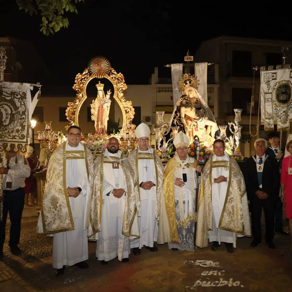 Multitudinaria coronación de la Virgen del Carmen de Mocejón