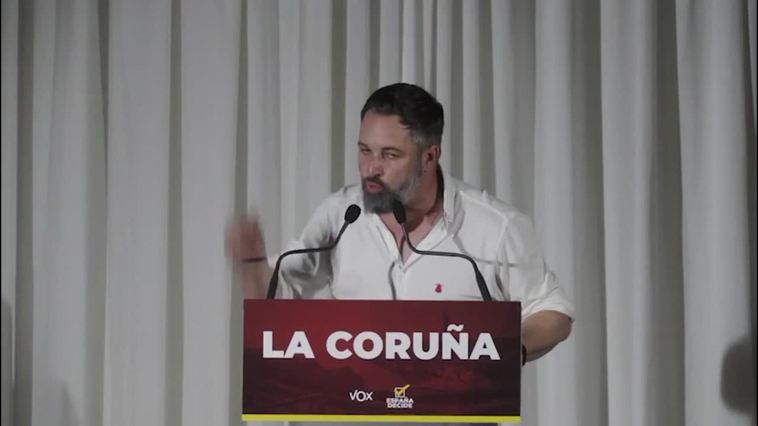 Abascal acusa al Gobierno de dejar a los españoles en la "ruina"
