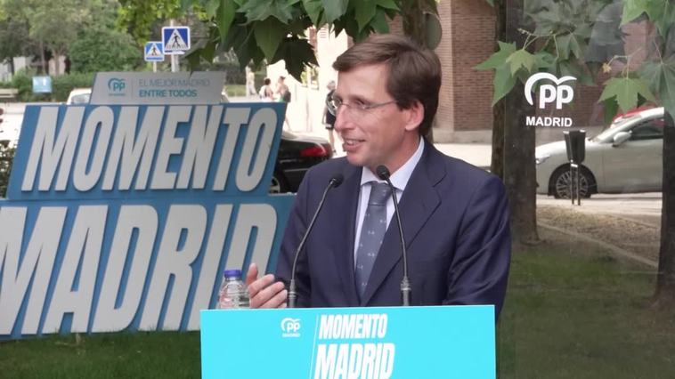 Almeida advierte del riesgo de dispersar voto del centro derecha