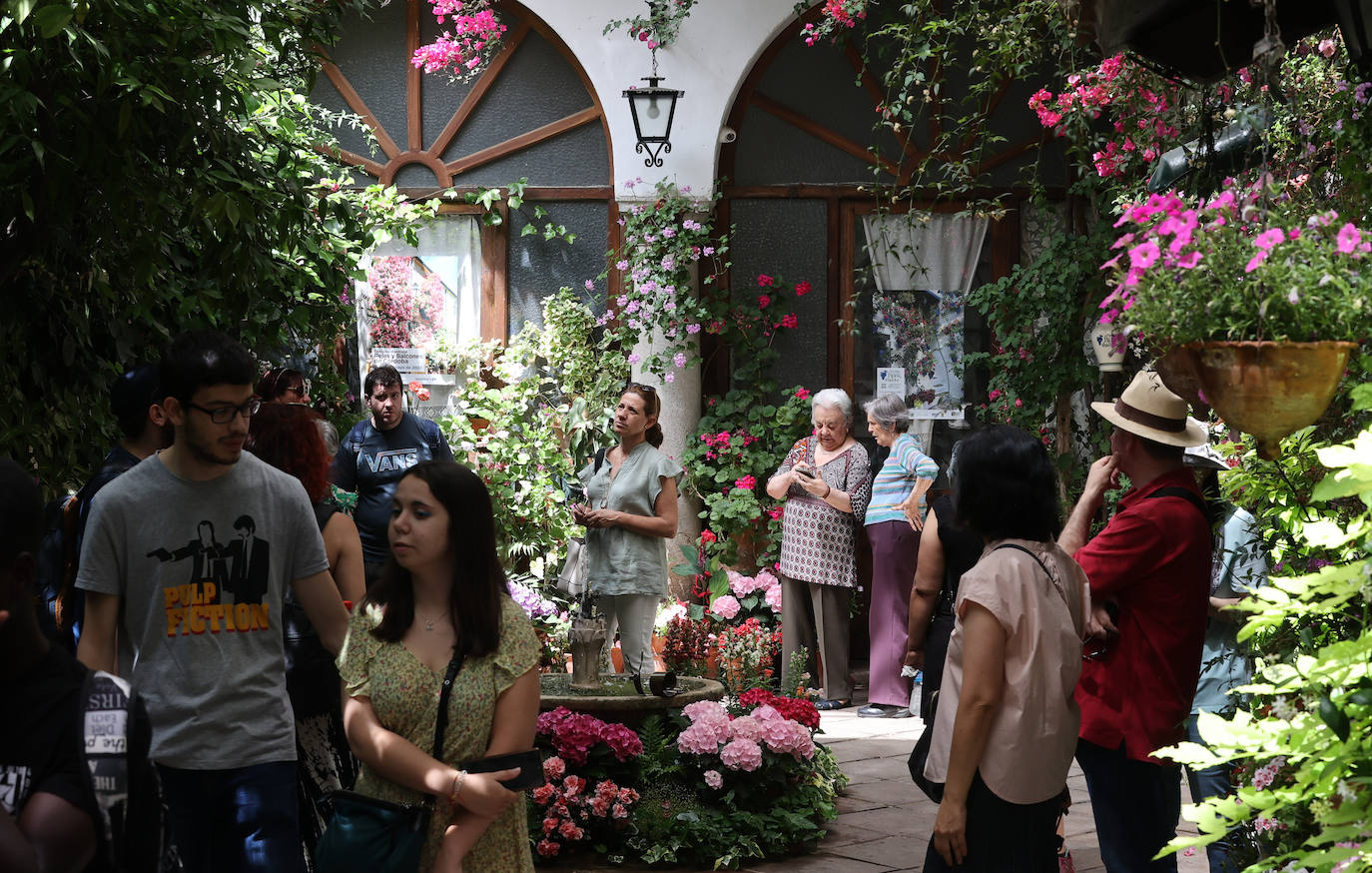 Patios de Córdoba 2023 | La genuina ruta de Santiago y San Pedro, en imágenes