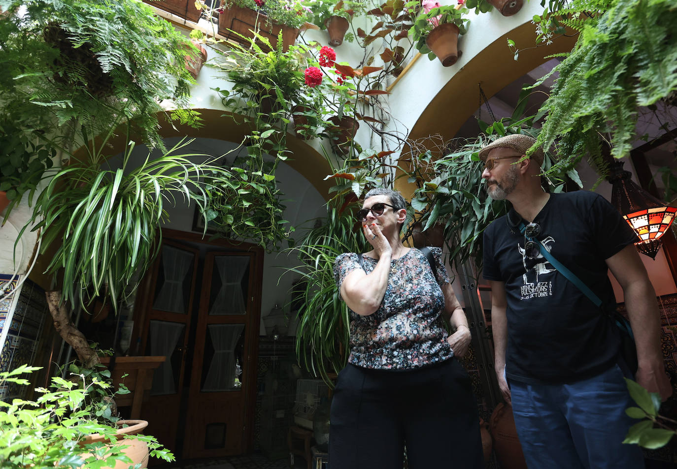 Patios de Córdoba 2023 | La genuina ruta de Santiago y San Pedro, en imágenes