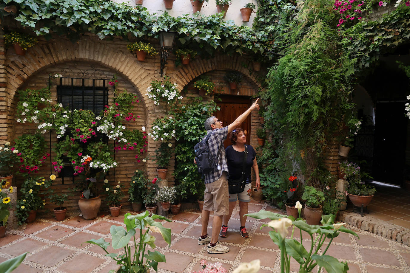 Patios de Córdoba 2023 | La genuina ruta de Santiago y San Pedro, en imágenes