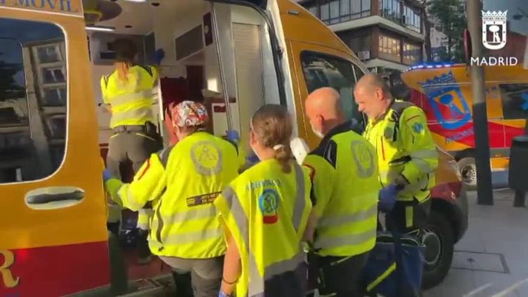 Trasladado grave al hospital un hombre tras una pelea en Madrid