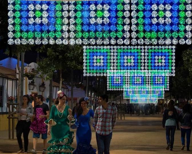 Feria de Córdoba 2023 | Así es la nueva iluminación que estrenará El Arenal