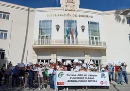 CSIF cifra en un 90% el seguimiento de la huelga entre los funcionarios de justicia de Andalucía