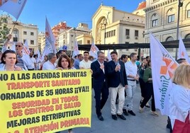 El PP respalda a los sanitarios en sus protestas frente al «desprecio» de Ximo Puig