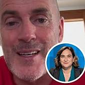 El duro mensaje del líder de Desokupa a Ada Colau: «Esos delincuentes igual son amigos tuyos del cole... ah, que creo que no estudiaste»