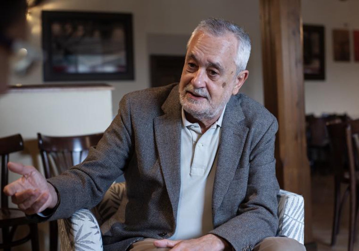 El expresidente de la Junta de Andalucía José Antonio Griñán, en marzo de 2022