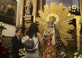 Los besamanos a la Virgen de los Dolores, una ocasión siempre excepcional en Córdoba
