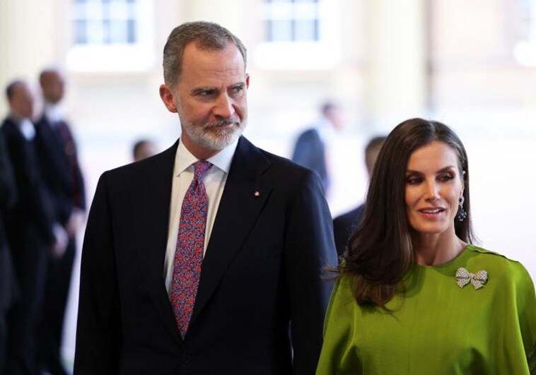 Los Reyes Felipe VI y Letizia el pasado fin de semana en la coronación de Carlos III de Inglaterra