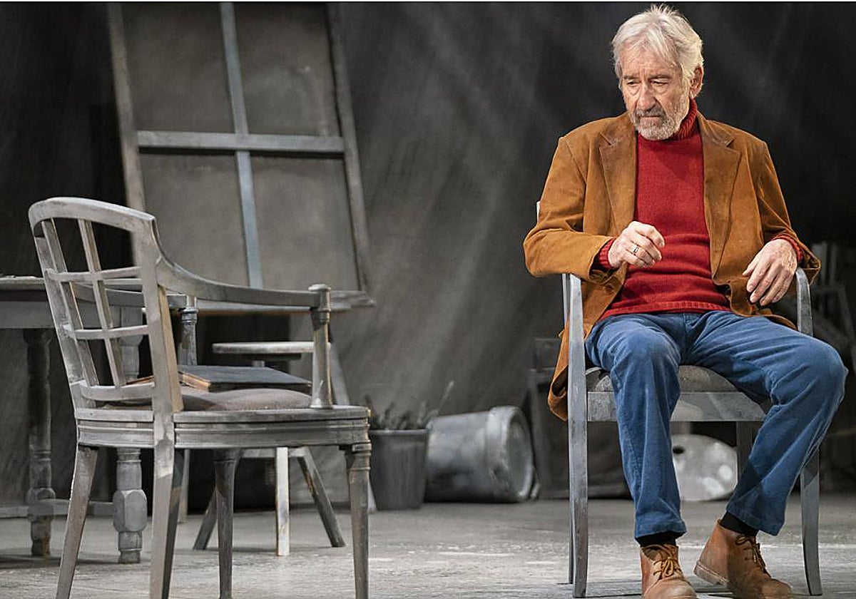 El actor madrileño regresa a Toledo con la obra 'Señora de Rojo sobre fondo gris'