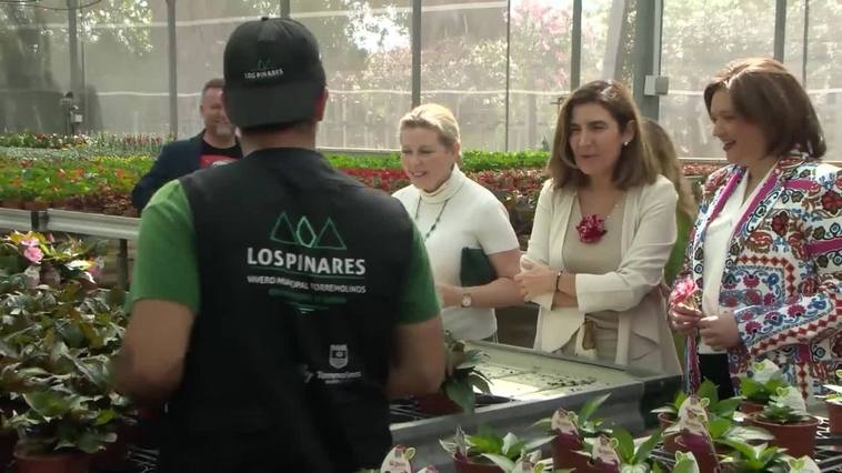 La consejera de Empleo andaluza, Rocío Blanco, visita un Centro Especial de Empleo malagueño