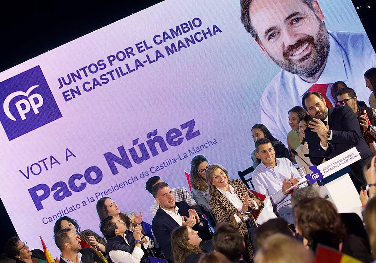 El presidente del PP de Castilla-La Mancha eligió Campo de Criptana para el inicio de su campaña electoral