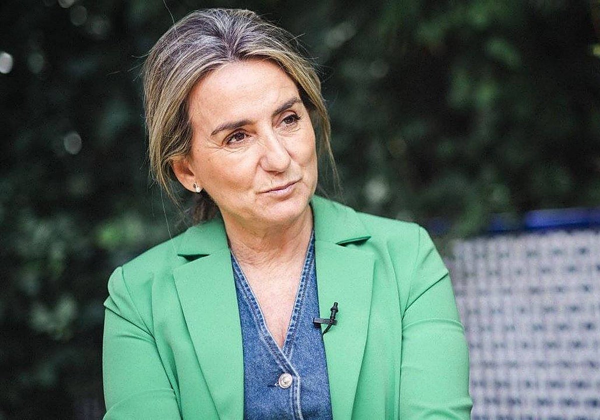 Milagros Tolón durante su entrevista con Europa Press