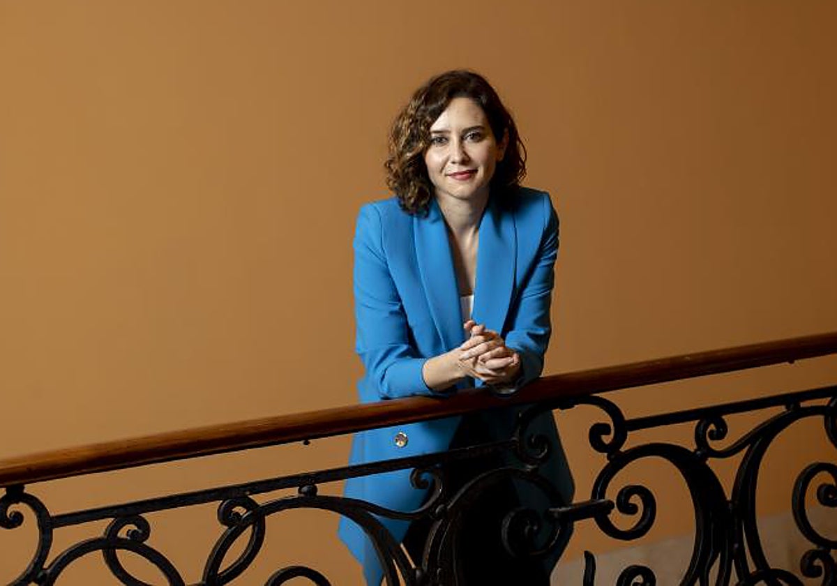 Isabel Díaz Ayuso, presidenta de la Comunidad de Madrid