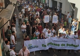 Unas 2.000 personas piden en Sevilla parar el plan de reordenación de regadíos del entorno de Doñana