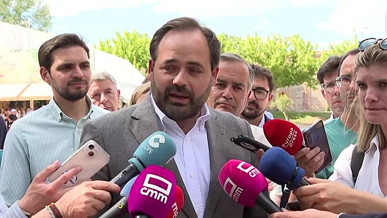 Núñez ve "cínicas" las palabras de Page sobre los pactos del PSOE con Bildu