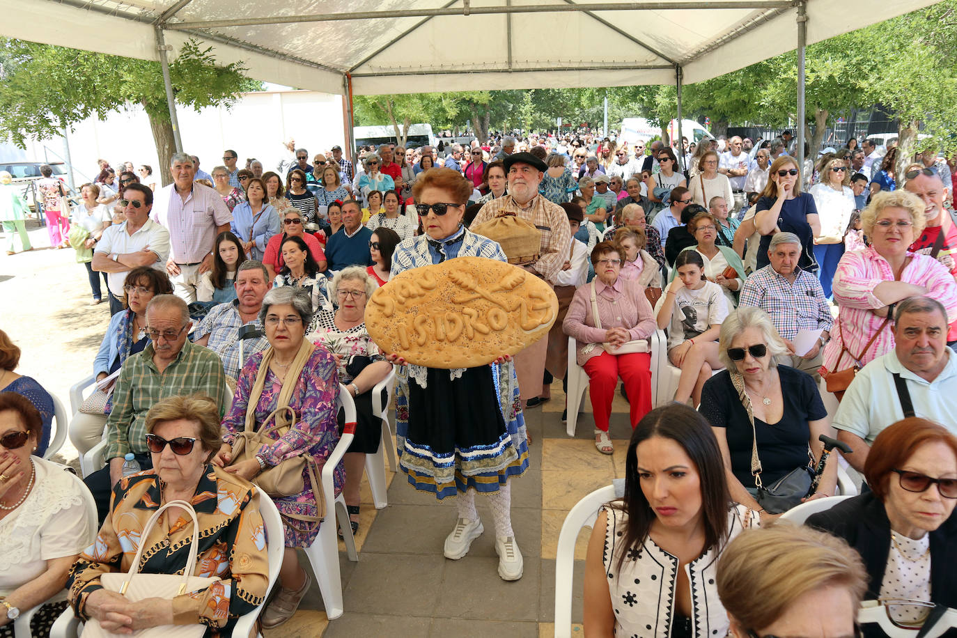 Brillante desfile de carrozas para cerrar las fiestas de San Isidro en Talavera