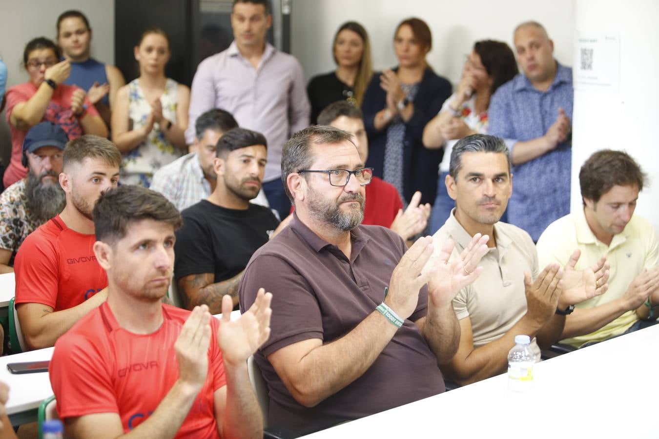 La despedida de Javier González Calvo como consejero delegado del Córdoba CF, en imágenes