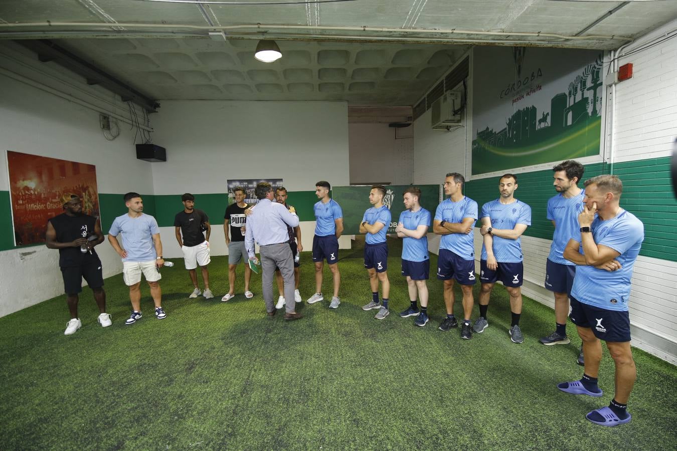 La despedida de Javier González Calvo como consejero delegado del Córdoba CF, en imágenes