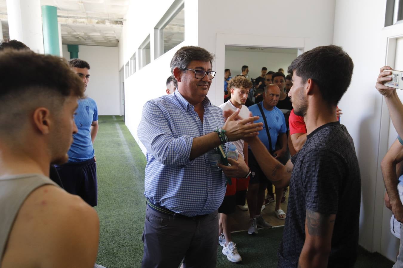 La despedida de Javier González Calvo como consejero delegado del Córdoba CF, en imágenes